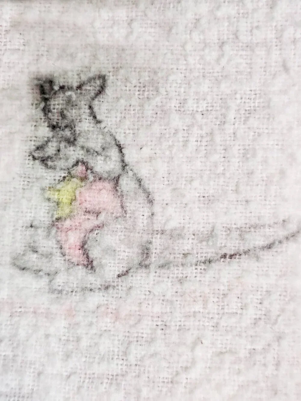 HTF Vintage 1980's Winnie The Pooh Flannel Receiving Blankets Set of 2